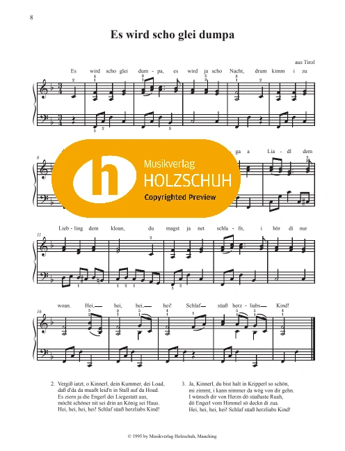 Es wird scho glei dumpa